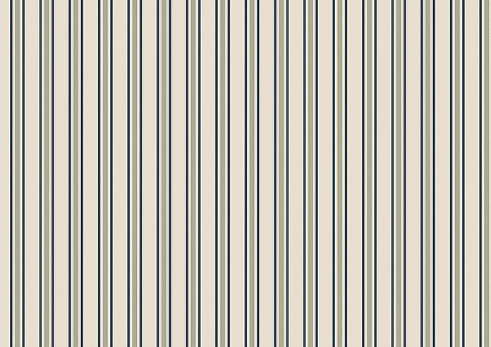 The British Stripe Co. Mary, Polzeath No.1 - Twist&Fit Roman Blind - Image 8